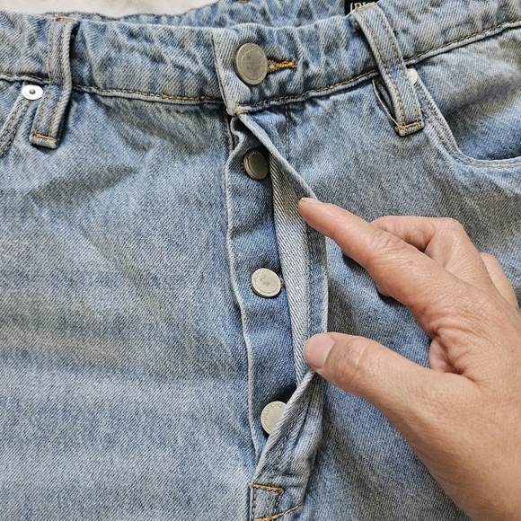 Blank NYC The Cooper Slim Straight Slit Inseam Womens Size 31 Adrenaline Rush - Picture 6 of 15